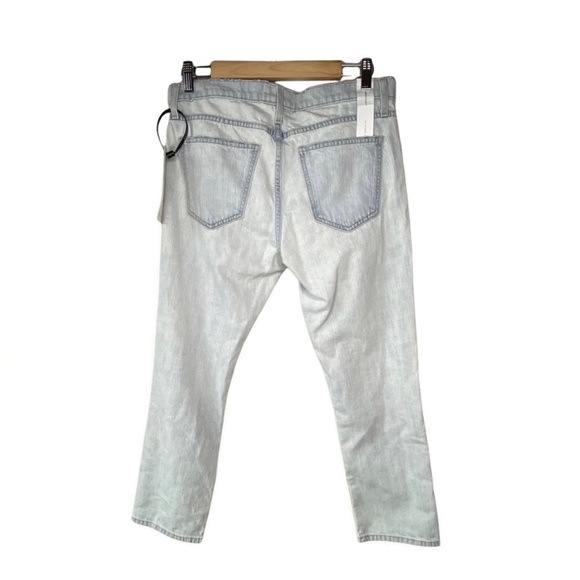 Current Elliott “The Cropped Straight” Jean Size 6 / 28 Light Wash New NWT $228 - Picture 3 of 9
